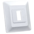 Jr Products JR Products 13605 Switch Base and Face Plate - Single 13605